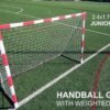 Afbeelding quikckplay draagbaar handbaldoel buiten