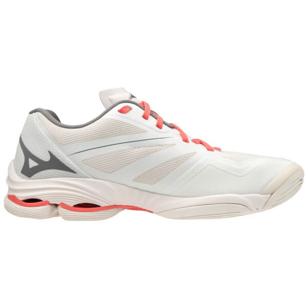 Afbeelding Mizuno Wave Lightning Z6 indoorschoenen dames wit roze