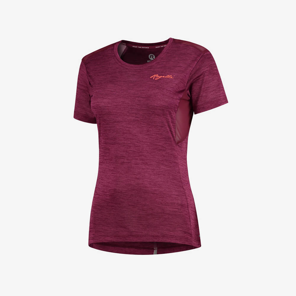 Naar behoren hout George Hanbury Rogelli Running T-shirt Aura - Hardloopshirt - Dames - HHsport