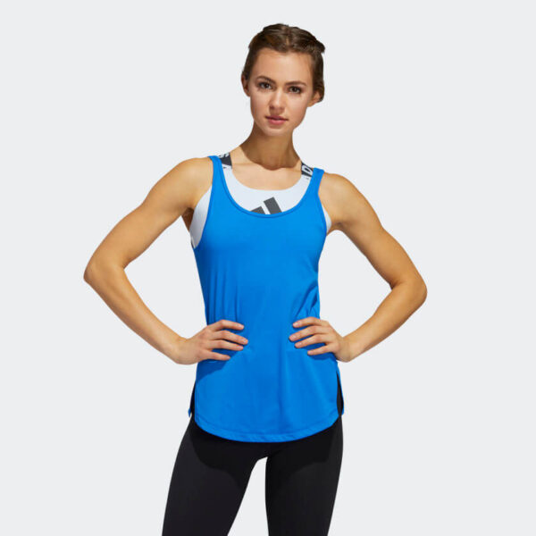 Afbeelding Adidas go to tanktop dames blauw