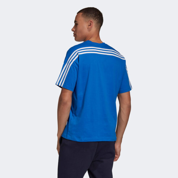 Afbeelding Adidas Must HAves 3 strepen t-shirt heren blauw