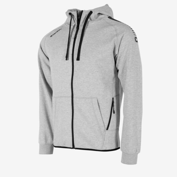 Afbeelding Stanno Ease Fullz zip hoodie uni grijs