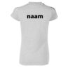 Afbeelding Stanno Ease T-shirt met je naam dames grijs