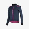 Afbeelding Rogelli Pesara winterjack dames blauw/roze voorkant