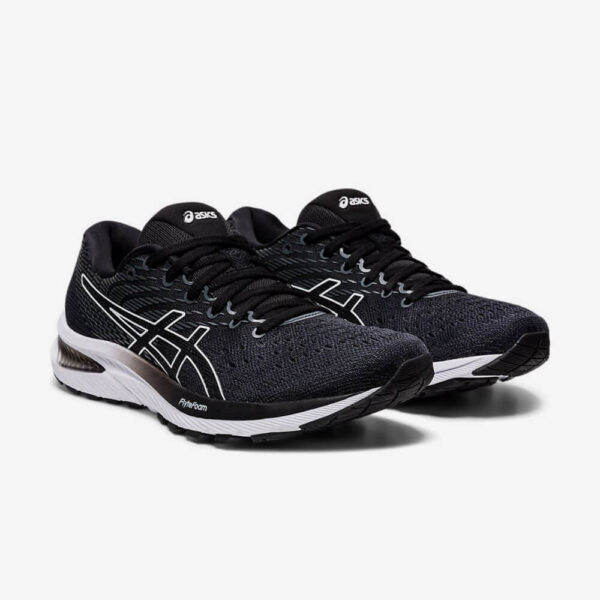 Afbeelding Asics Gel Cumulus 22 hardloopschoenen dames grijs zwart