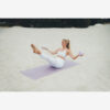 Afbeelding Tunturi Fitnessmat Yogamat met draagkoord paars