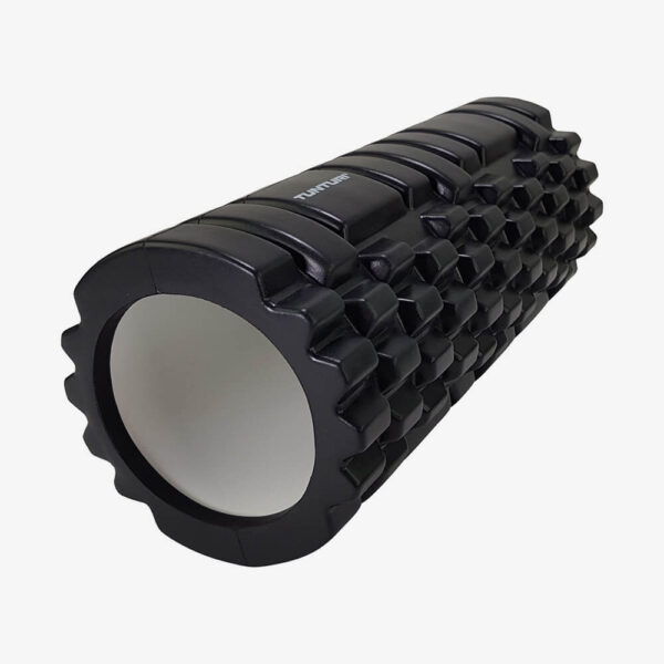 Afbeedling Tunturi yoga grid foam roller fitnessroller zwart