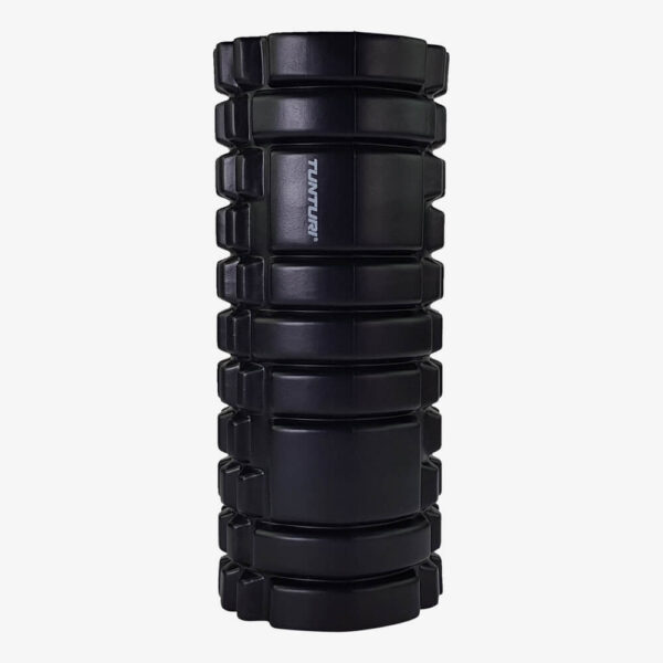 Afbeedling Tunturi yoga grid foam roller fitnessroller zwart