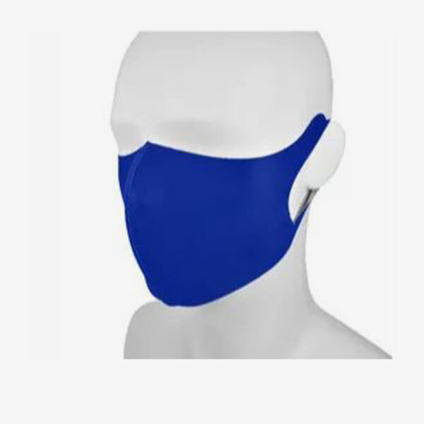 Araco gezichtsmasker scuba mondkapje kobaltblauw