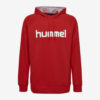 Afbeelding Hummel Go Cotton logo hoodie uni rood