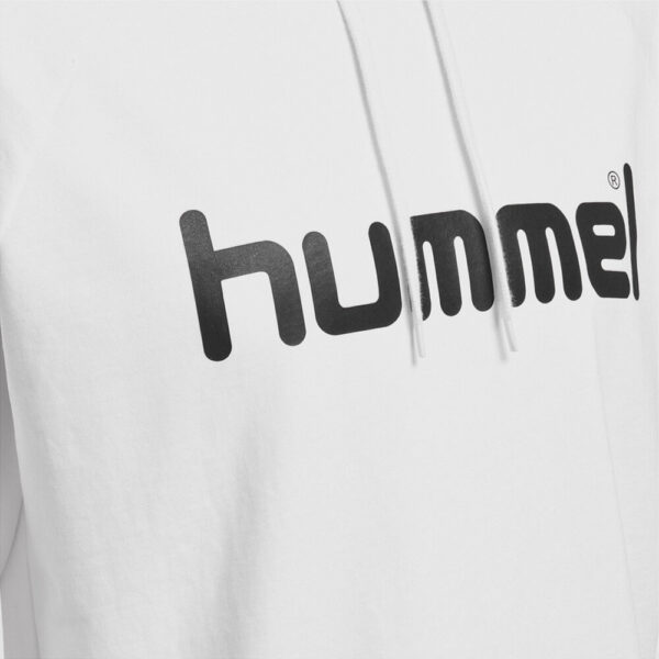 Afbeelding Hummel Go Cotton logo hoodie uni wit