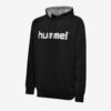 Afbeelding Hummel Go Cotton logo hoodie uni zwart