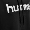 Afbeelding Hummel Go Cotton logo hoodie uni zwart