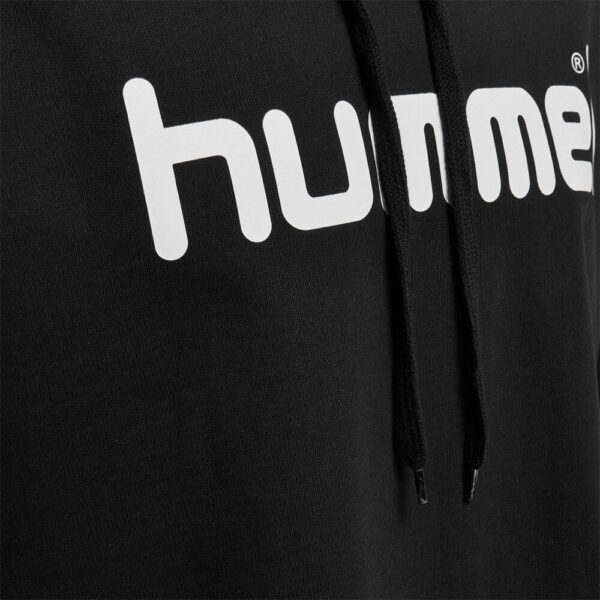 Afbeelding Hummel Go Cotton logo hoodie uni zwart