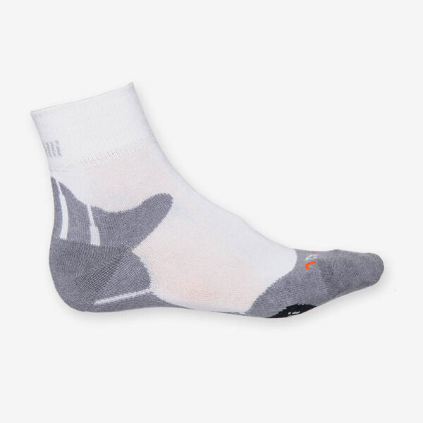Afbeelding Rogelli running socks hardloopsok rrs01 wit grijs