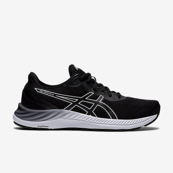 Afbeelding Asics Gel-excite 8 hardloopschoenen dames zwart/wit