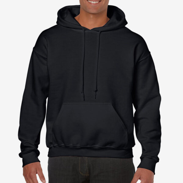 Afbeelding hooded sweater hoodie zwart