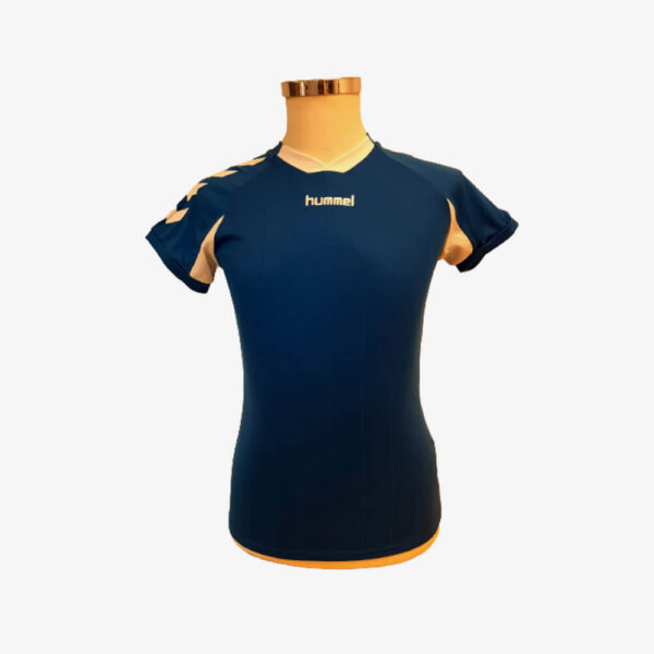 Hummel Everton sportshirt Marine/Wit