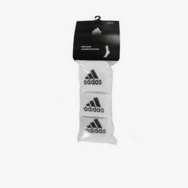Afbeelding adidas H adicrew 3pp sportsokken 3paar wit in verpakking