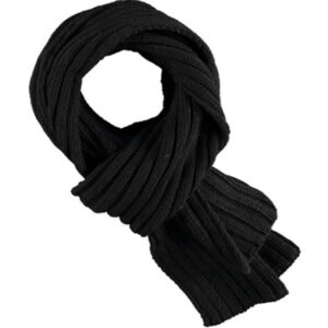 Afbeelding Rucanor gebreide sjaal zwart