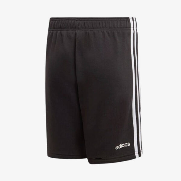 Afbeelding Adidas Essentials 3 stripes knit short sportbroek junior zwart-wit