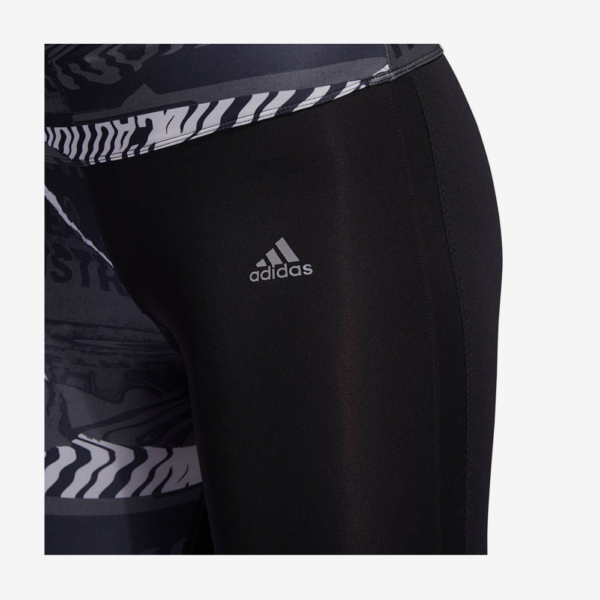 Afbeelding Adidas Own The Run hardlooptight dames zwart/grijs/wit