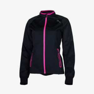 Afbeelding Rogelli Running Jacket Sterne hardloopjas dames zwart/roze