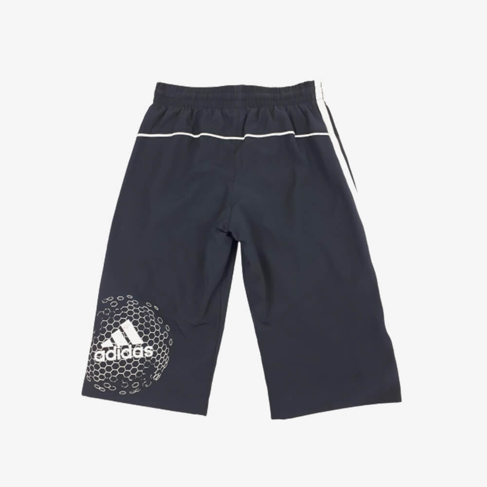 beet landheer Leidinggevende Adidas TCOF 3/4 Pant - Driekwart Broek - Sportbroek - Junior - Marine/Wit -  HHsport