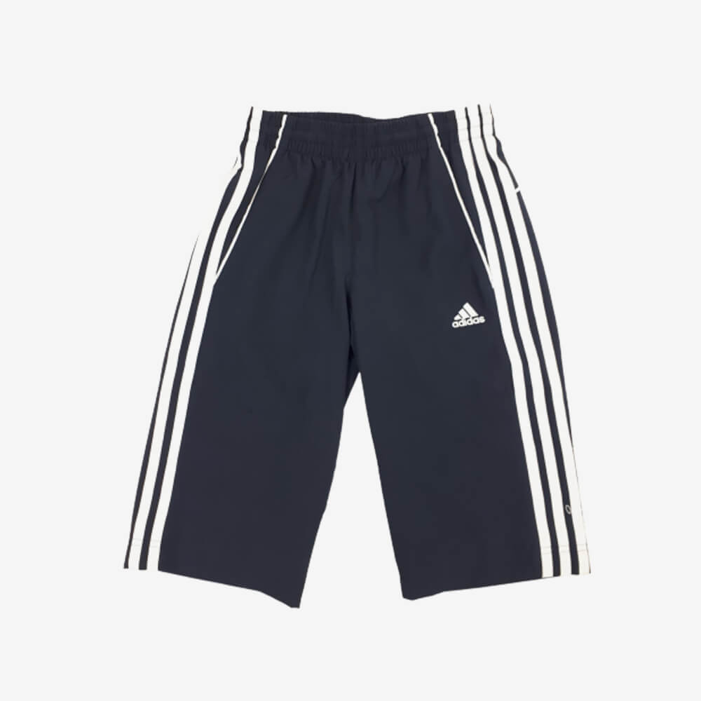 beet landheer Leidinggevende Adidas TCOF 3/4 Pant - Driekwart Broek - Sportbroek - Junior - Marine/Wit -  HHsport