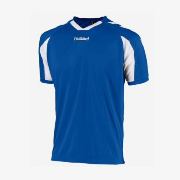 Afbeelding Hummel Everton Shirt Korte Mouw Sportshirt Marine/Wit