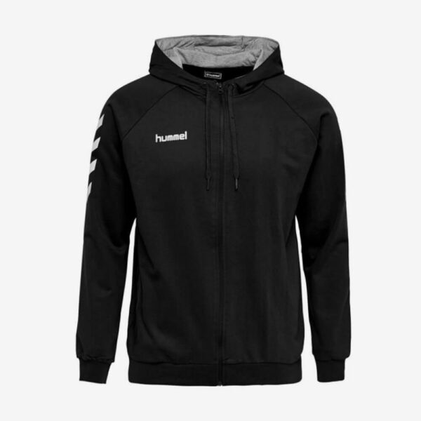 Afbeelding Hummel Go Cotton zip hoodie uni zwart