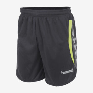 Hummel Odense short heren sportbroek antraciet-geel