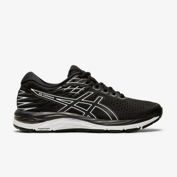 Afbeelding Asics Gel Cumulus 21 hardloopschoenen dames zwart wit