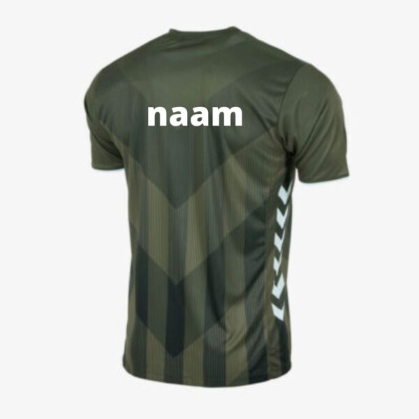 Afbeelding Hummel Zero limited shirt sportshirt uni legergroen met je naam