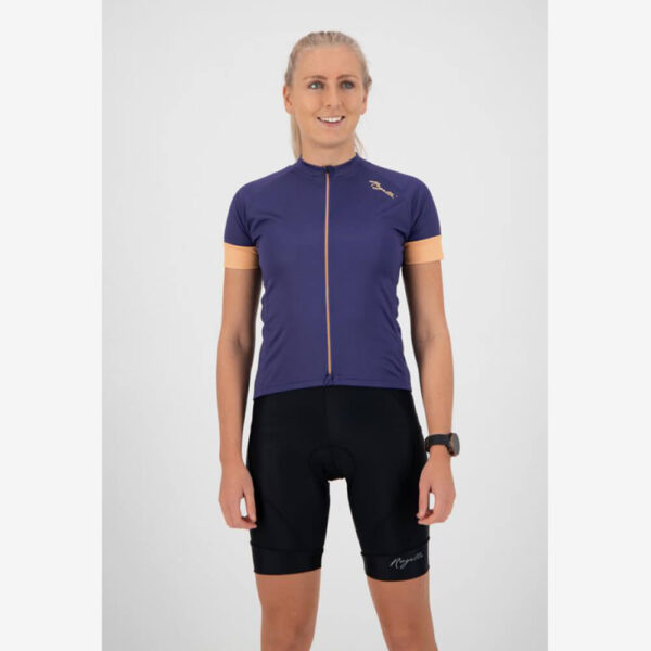 Afbeelding Rogelli Modesta fietsshirt dames wielershirt paars/rozert
