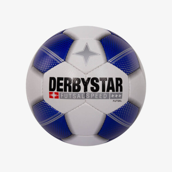 Afbeelding Derbystar Futsal Speed zaalvoetbal wit/blauw