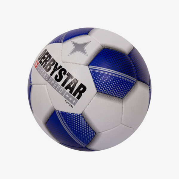 Afbeelding Derbystar Futsal Speed zaalvoetbal wit/blauw