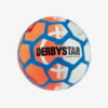 Afbeelding Derbystar streetsoccer straatvoetbal oranje/wit/blauw