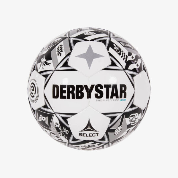 Afbeelding Derbystar eredivisie design classic light 21/22 voetbal wit/zwart