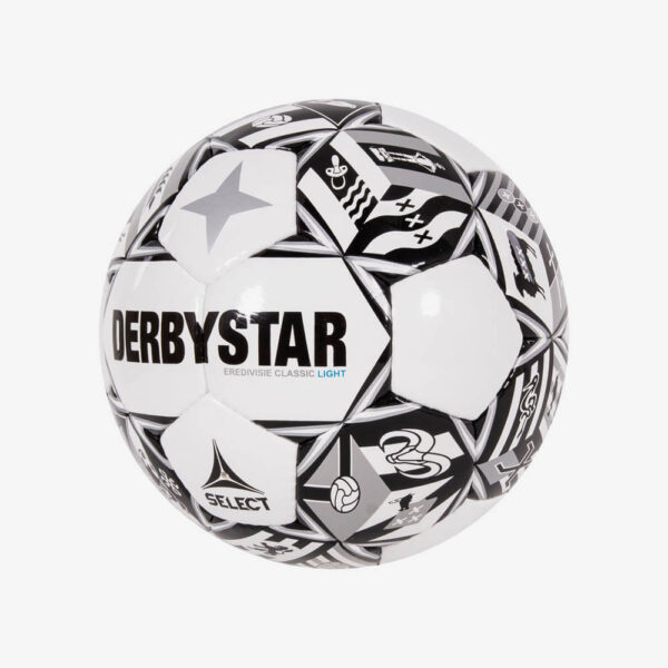 Afbeelding Derbystar eredivisie design classic light 21/22 voetbal wit/zwart