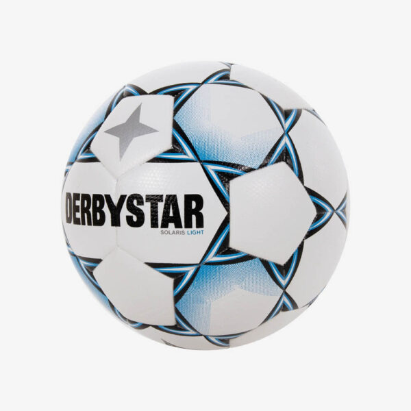 derbystar solaris tt Light II voetbal wit/lichtblauw