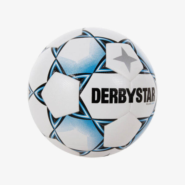 derbystar solaris tt Light II voetbal wit/lichtblauw