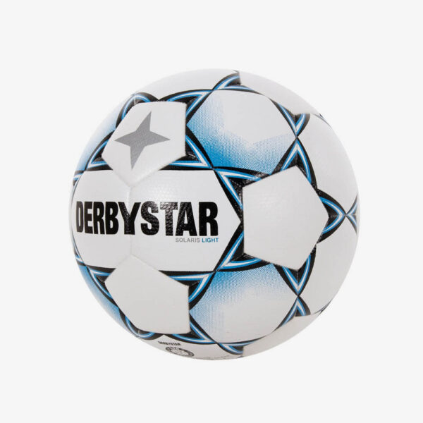 derbystar solaris tt Light II voetbal wit/lichtblauw