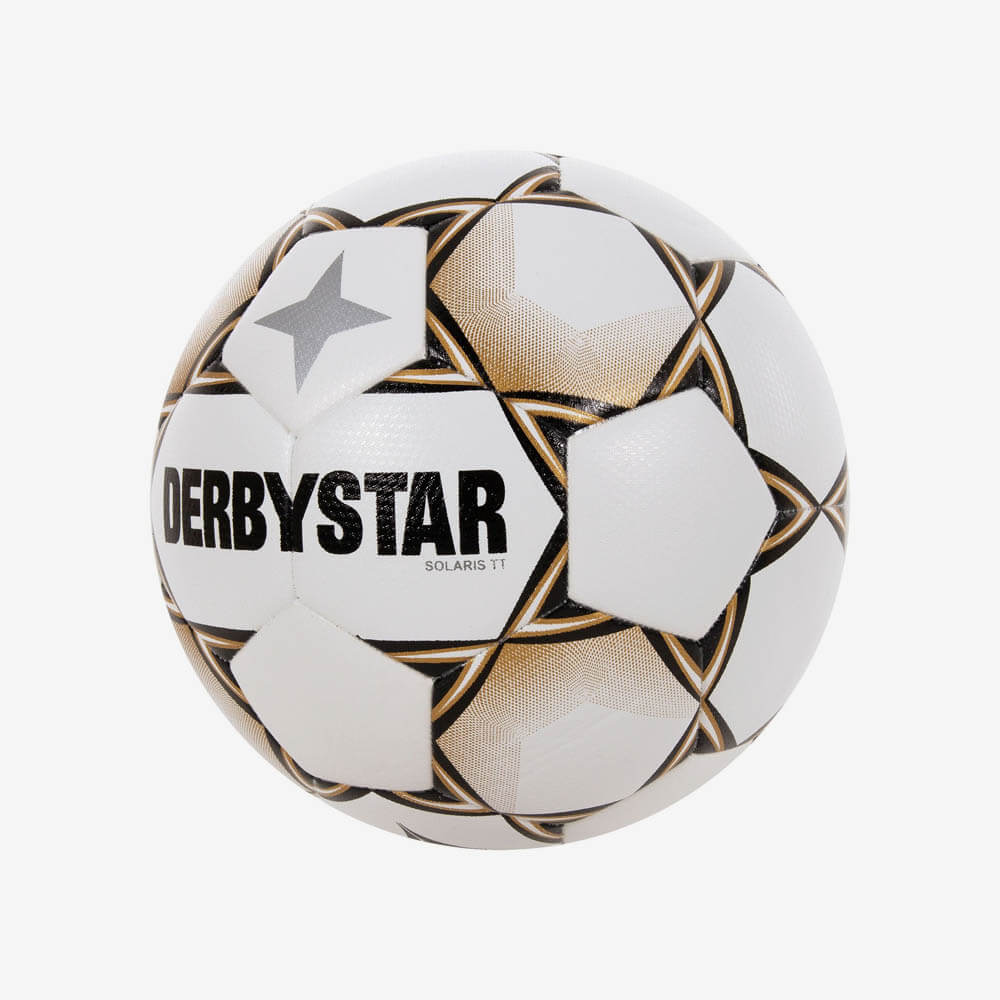 Derbystar TT - Voetbal Trainingsbal - Wit/Goud - HHsport