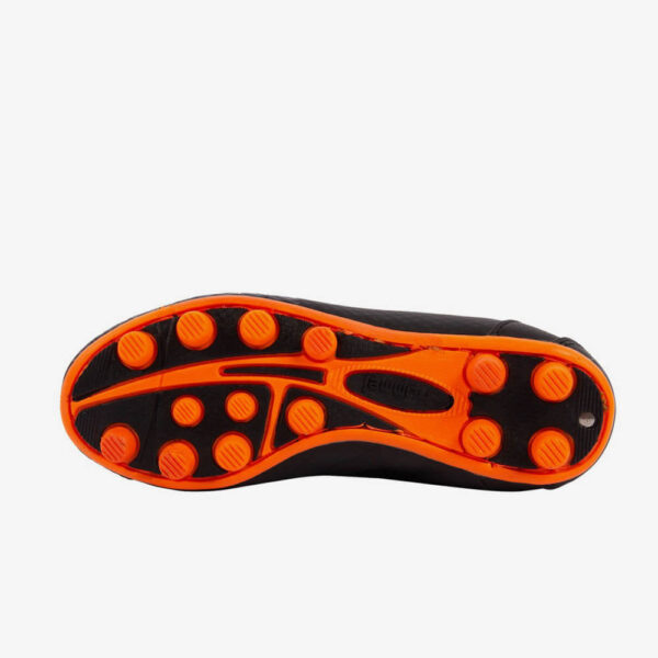 Hummel Zoom Jr FG - Voetbalschoenen - Junior - Zwart/Oranje - Afbeelding 4
