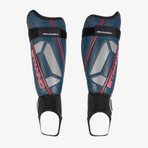 Afbeelding Stanno pro guard 2 scheenbeschermers grijs/rood/wit