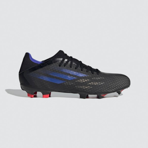 Afbeelding Adidas X speedflow firm ground voetbalschoenen zwart/blauw