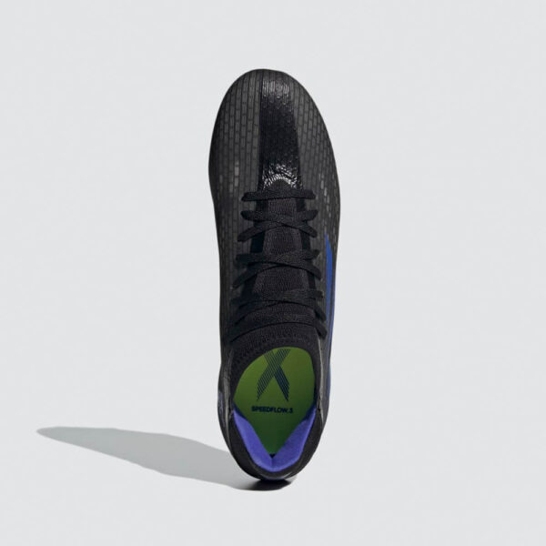 Afbeelding Adidas X speedflow firm ground voetbalschoenen zwart/blauw