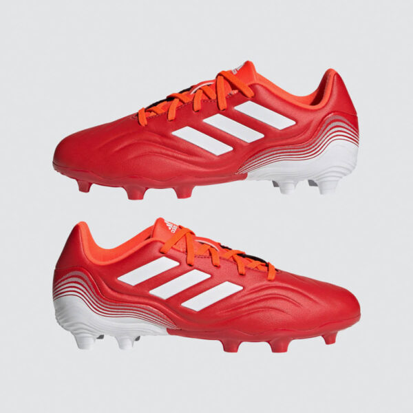 Afbeelding Adidas Copa Sense.3 Firm ground junior voetbalschoenen rood/wit/oranje