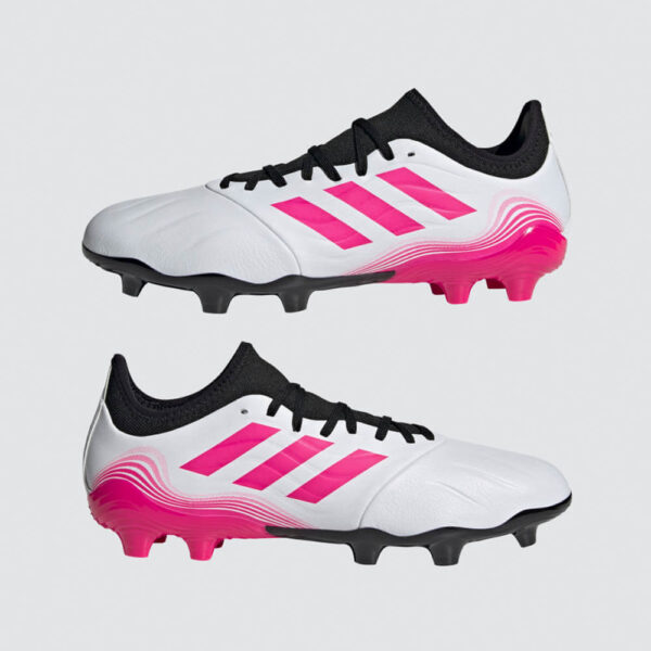 Afbeelding Adidas Copa Sense. firm ground voetbalschoenen wit/roze/zwart